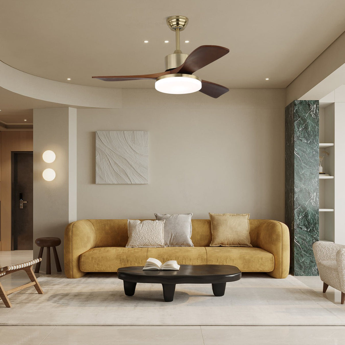 Vega Ceiling Fan Light — product view 3