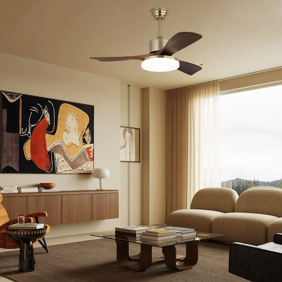 Vega Ceiling Fan Light — product view 4
