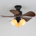 Woodgrain Charm Ceiling Fan Light — product view 2