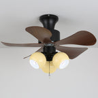 Woodgrain Charm Ceiling Fan Light — product view 3