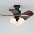 Woodgrain Charm Ceiling Fan Light — product view 5