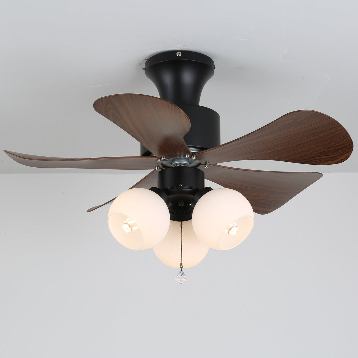 Woodgrain Charm Ceiling Fan Light — product view 5