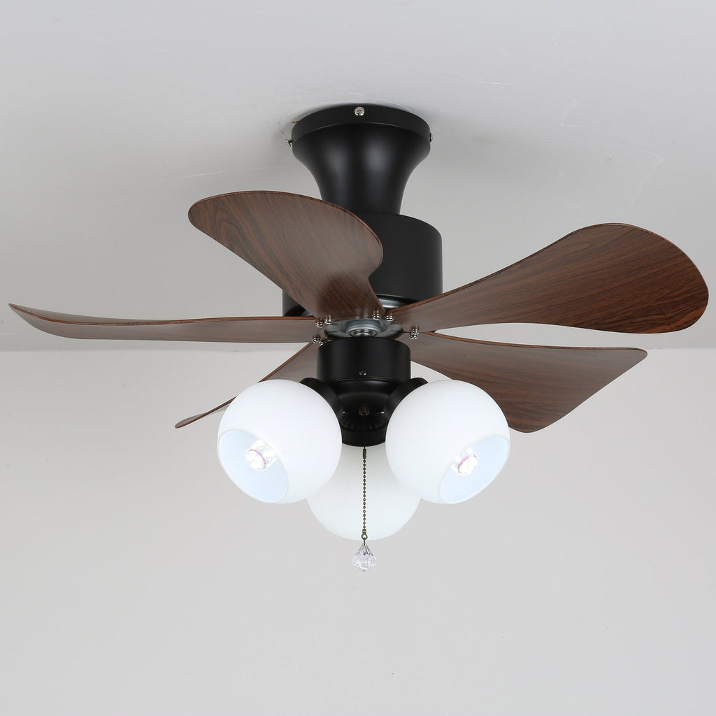 Woodgrain Charm Ceiling Fan Light — product view 6