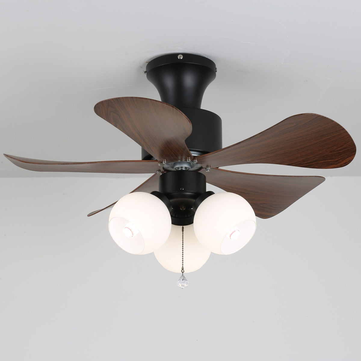 Woodgrain Charm Ceiling Fan Light — product view 8